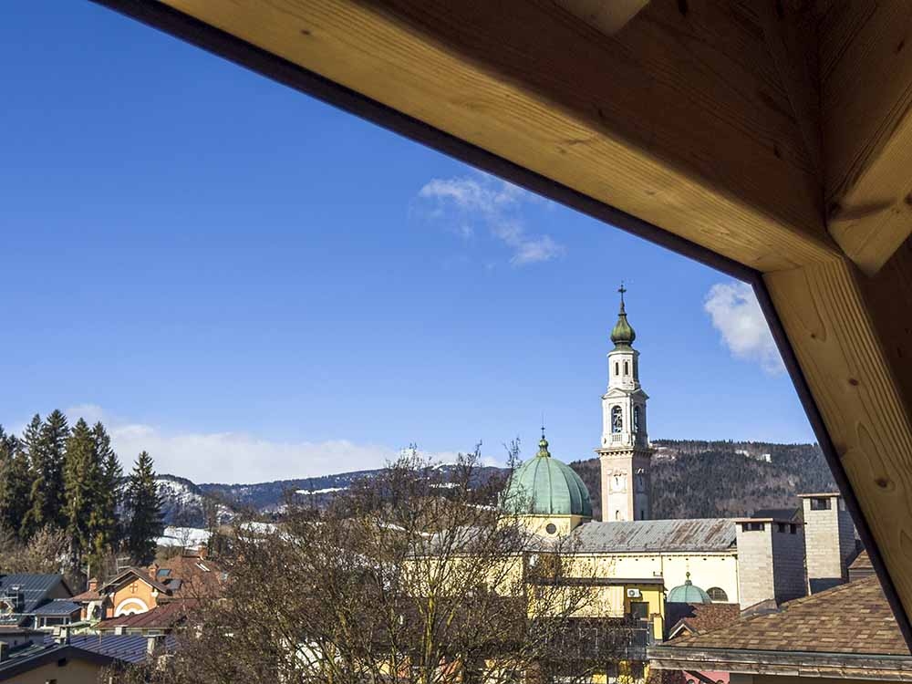 Vista del Duomo dalla terrazza di una camera