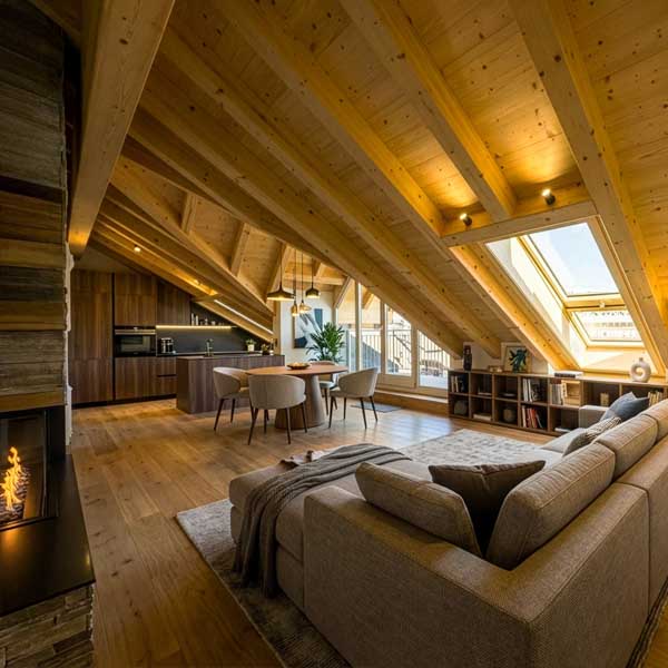 Attico Luxury nel luogo più prestigioso di Asiago - nel cuore del Corso IV Novembre